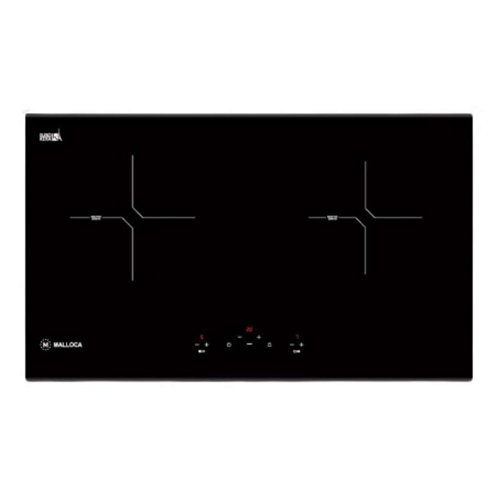 Bếp điện từ đôi Malloca MH-02I-N - Hàng chính hãng