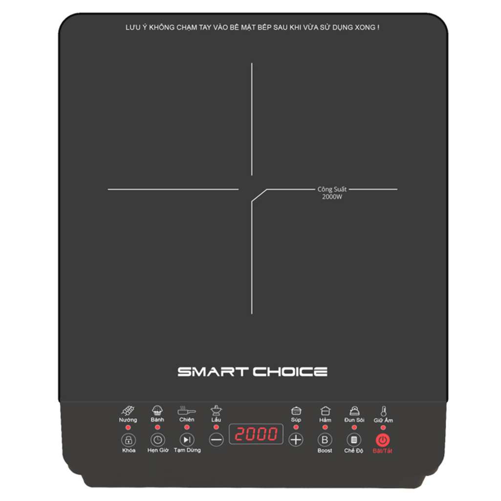 Bếp điện từ đơn Smart Choice SCG–BTC001  - Hàng chính hãng