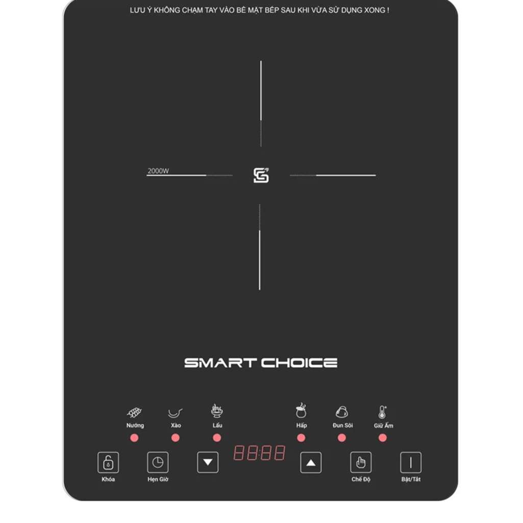 Bếp điện từ đơn Smart Choice SCG–BTD001 - Hàng chính hãng
