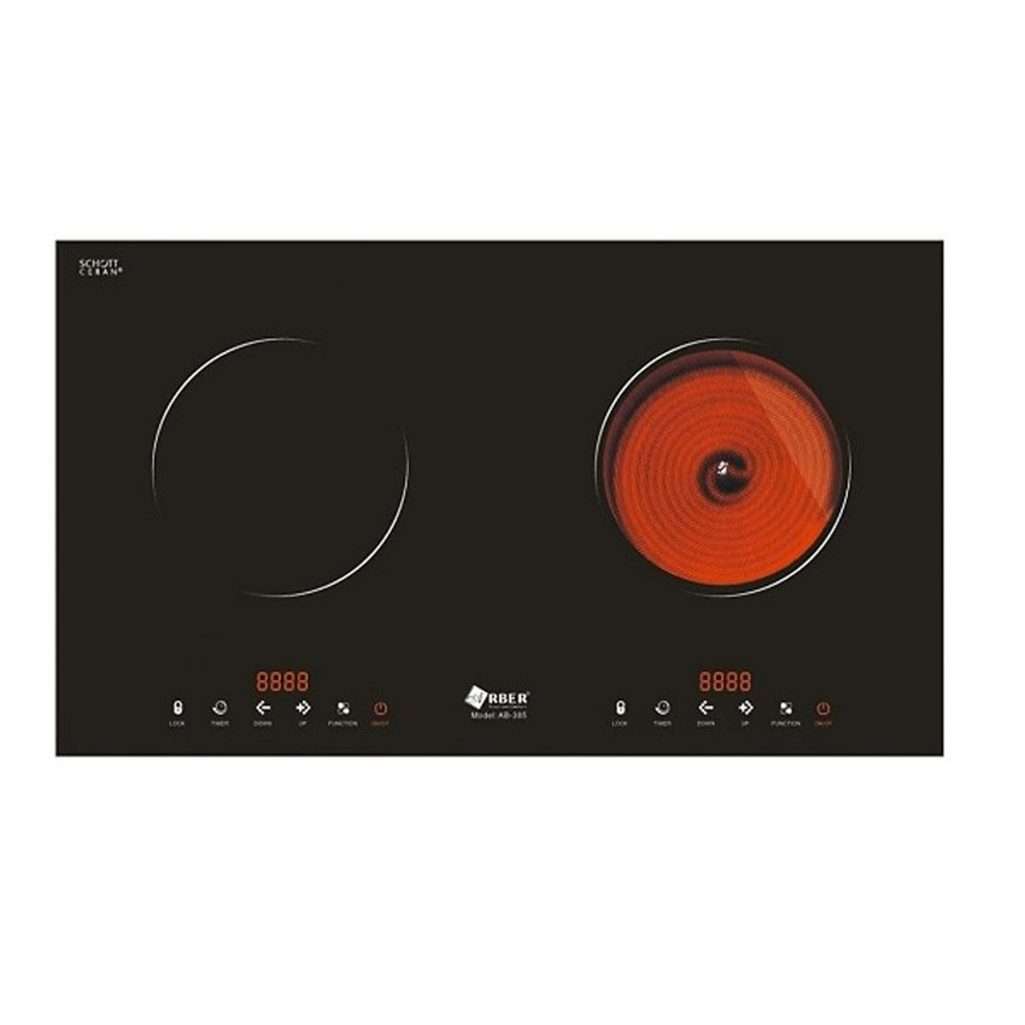 Bếp điện từ kết hợp hồng ngoại Arber AB-385 - Hàng chính hãng