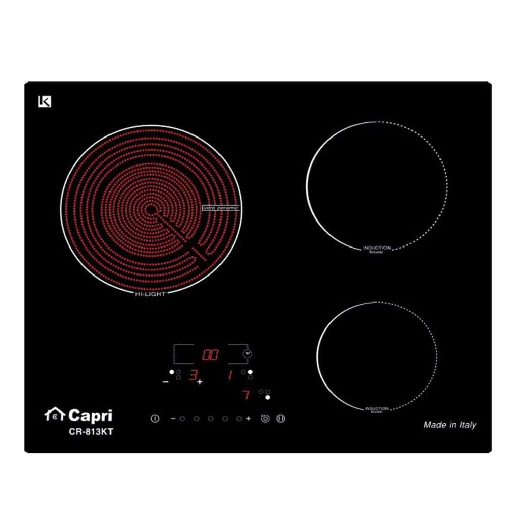 Bếp điện từ kết hợp hồng ngoại Capri CR-813KT - Hàng chính hãng