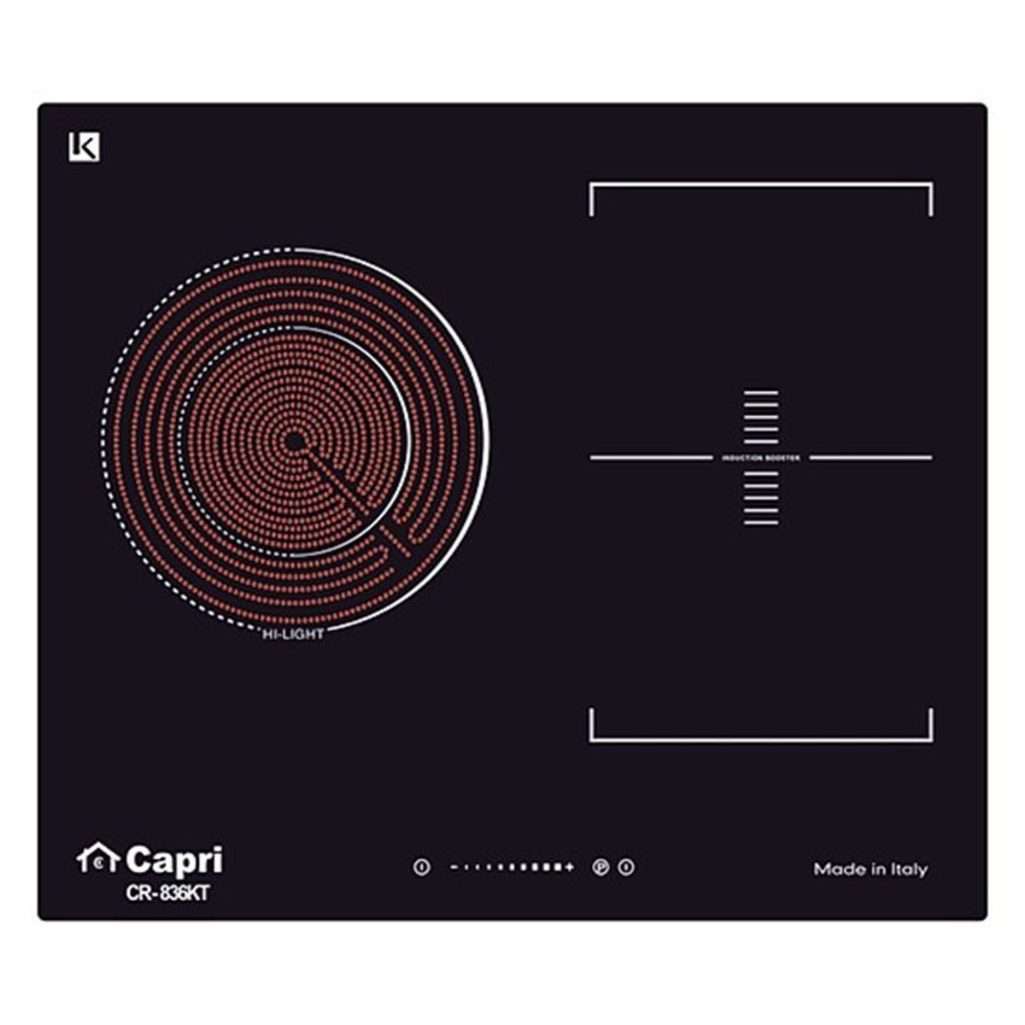 Bếp điện từ kết hợp hồng ngoại Capri CR-836KT - Hàng chính hãng