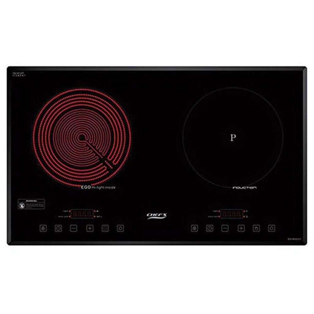 Bếp đôi hồng ngoại điện từ Chef's EH-MIX321 - Hàng chính hãng