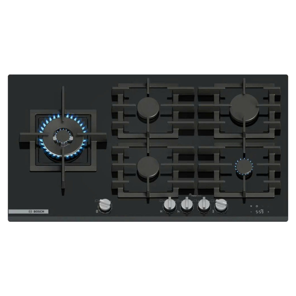 Bếp gas 5 vùng nấu Series 8 Bosch PRS9A6H40 - Hàng chính hãng