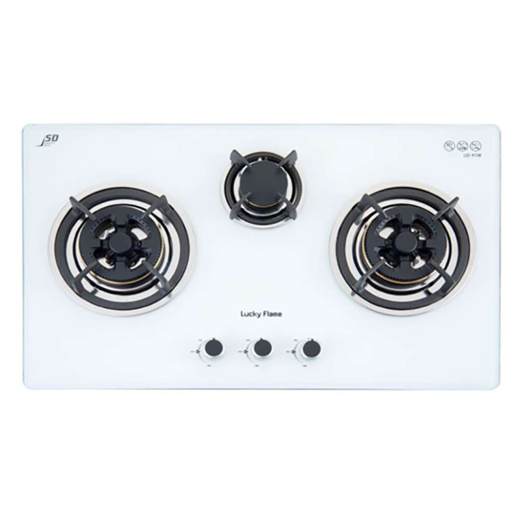 Bếp gas âm Lucky Flame LGS-913W - Hàng chính hãng