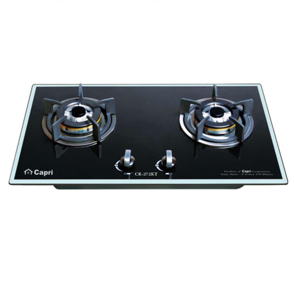 Bếp gas đôi âm kính Capri CR-272KT - Hàng chính hãng