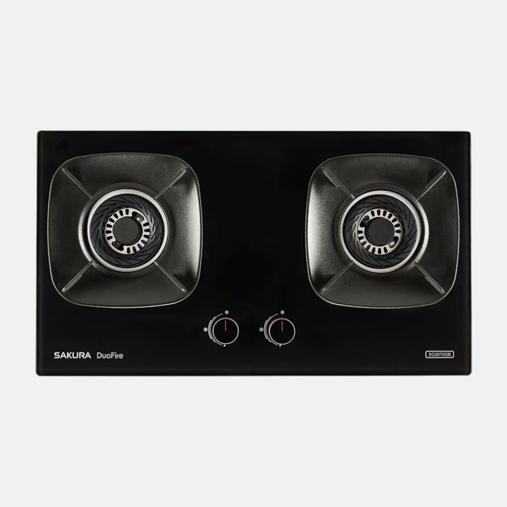 Bếp gas đôi âm Sakura SG2670GB - Hàng chính hãng