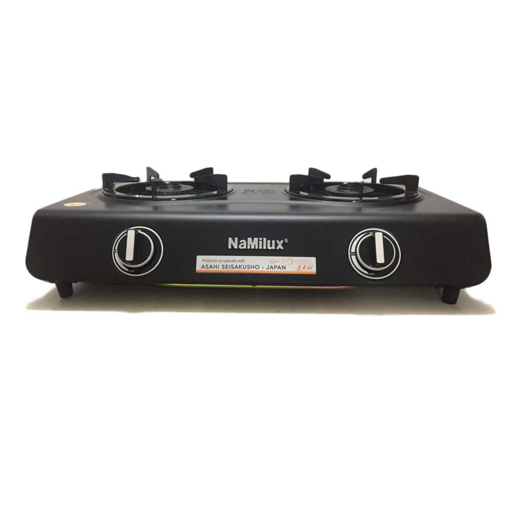 Bếp gas đôi công suất cao 8.4kw NaMilux DS2163APF - Hàng chính hãng