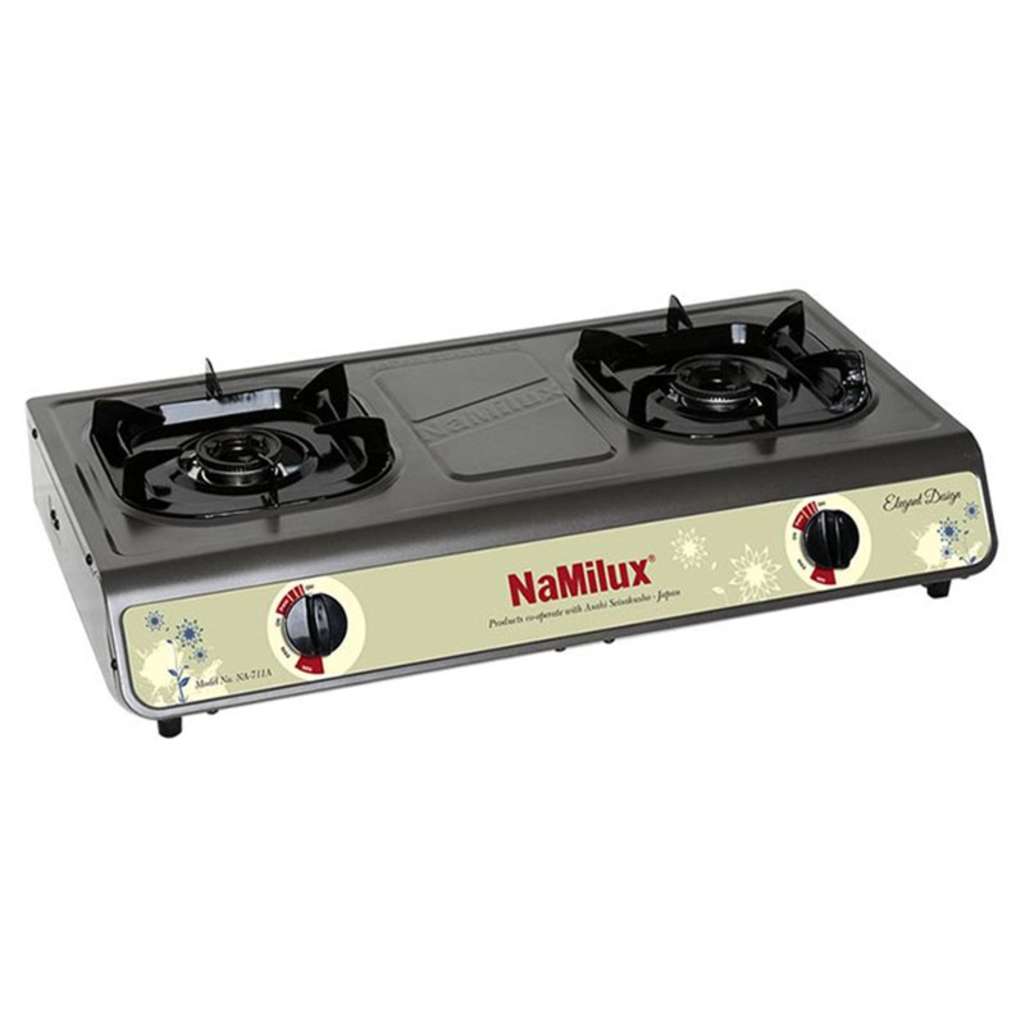 Bếp gas dương đôi Namilux NA-711AFM - Hàng chính hãng
