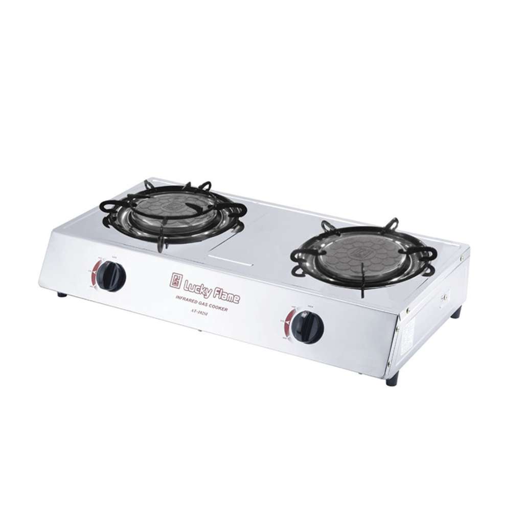 Bếp gas dương hồng ngoại Lucky Flame AT-102SI - Hàng chính hãng