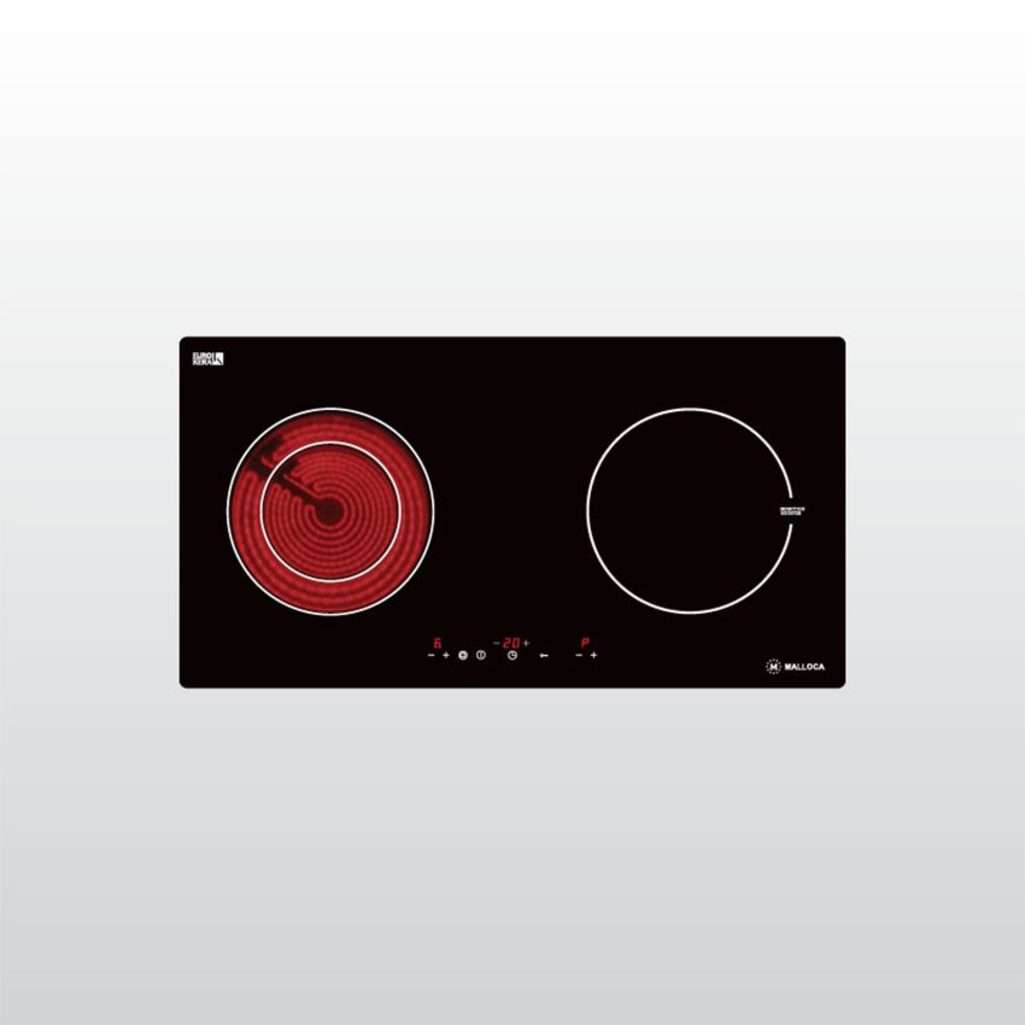 Bếp hồng ngoại điện từ âm kính Malloca MH-02IR - Hàng chính hãng