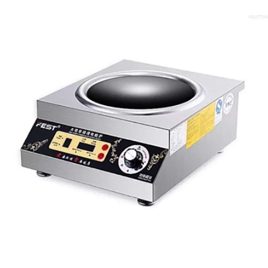 Bếp từ công nghiệp Fest 3500W mặt cong - Hàng chính hãng