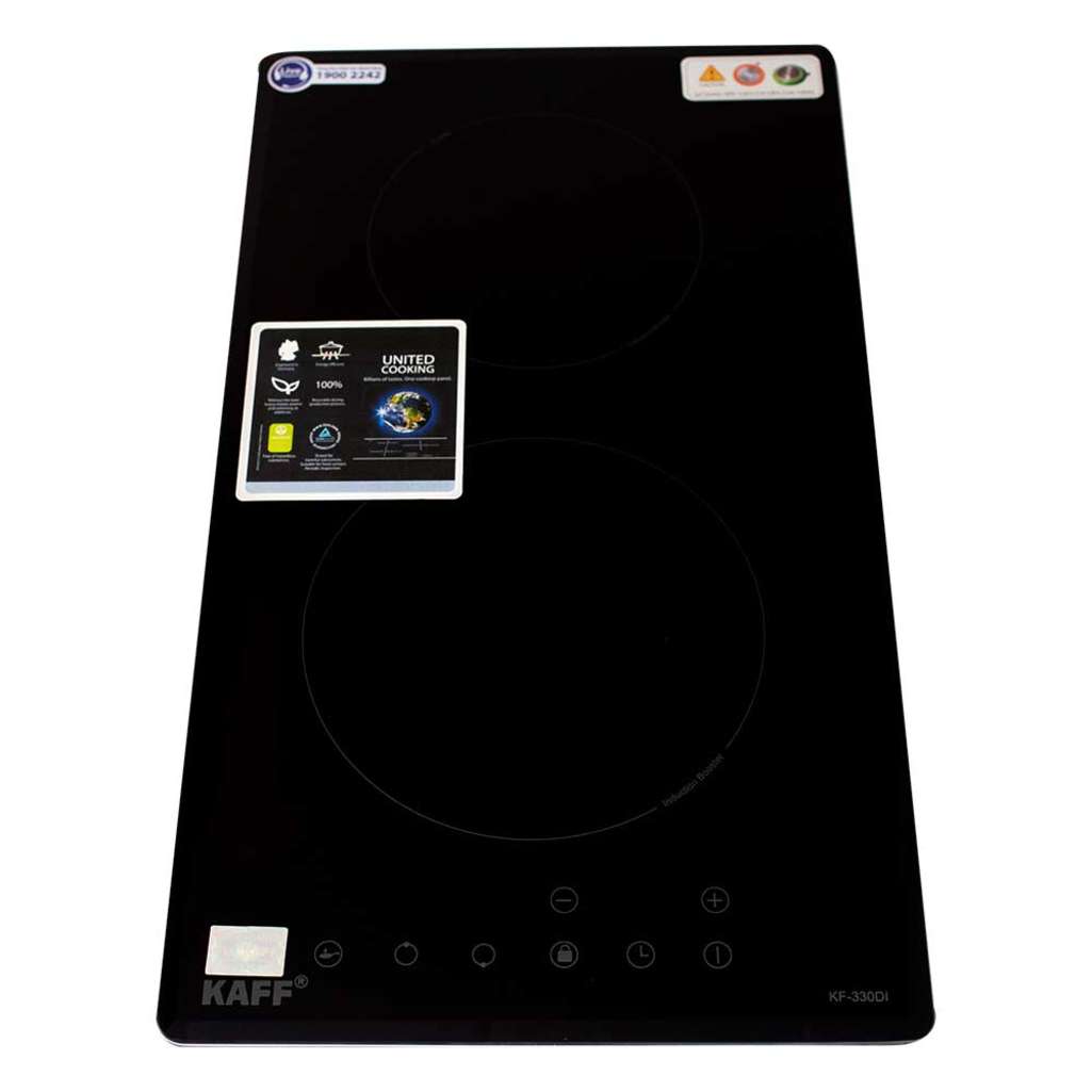 Bếp từ đôi cảm ứng Domino Kaff KF-330DI - Hàng chính hãng