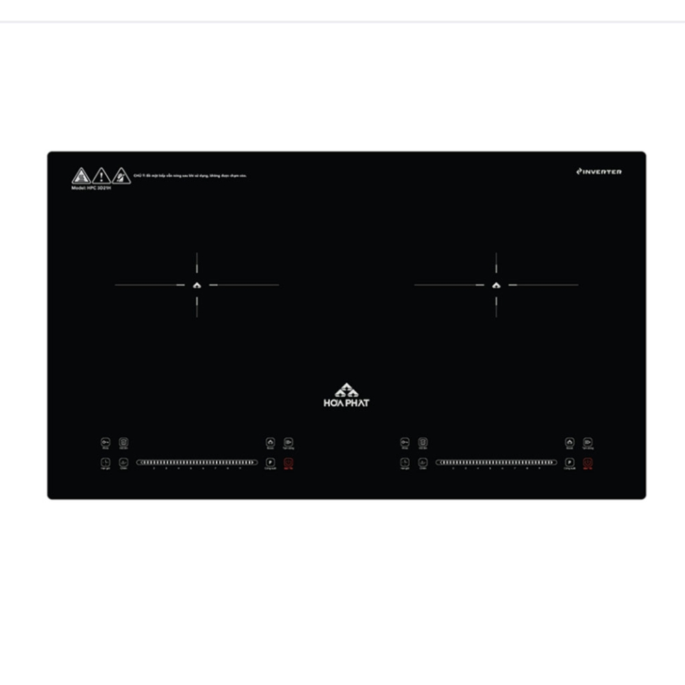 Bếp từ đôi Inverter Hòa Phát HPC-3D21H - Hàng chính hãng