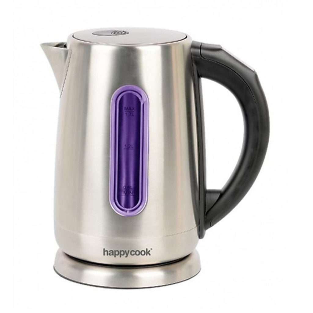Bình đun siêu tốc inox điện tử Happy Cook HEK-170D - Hàng chính hãng