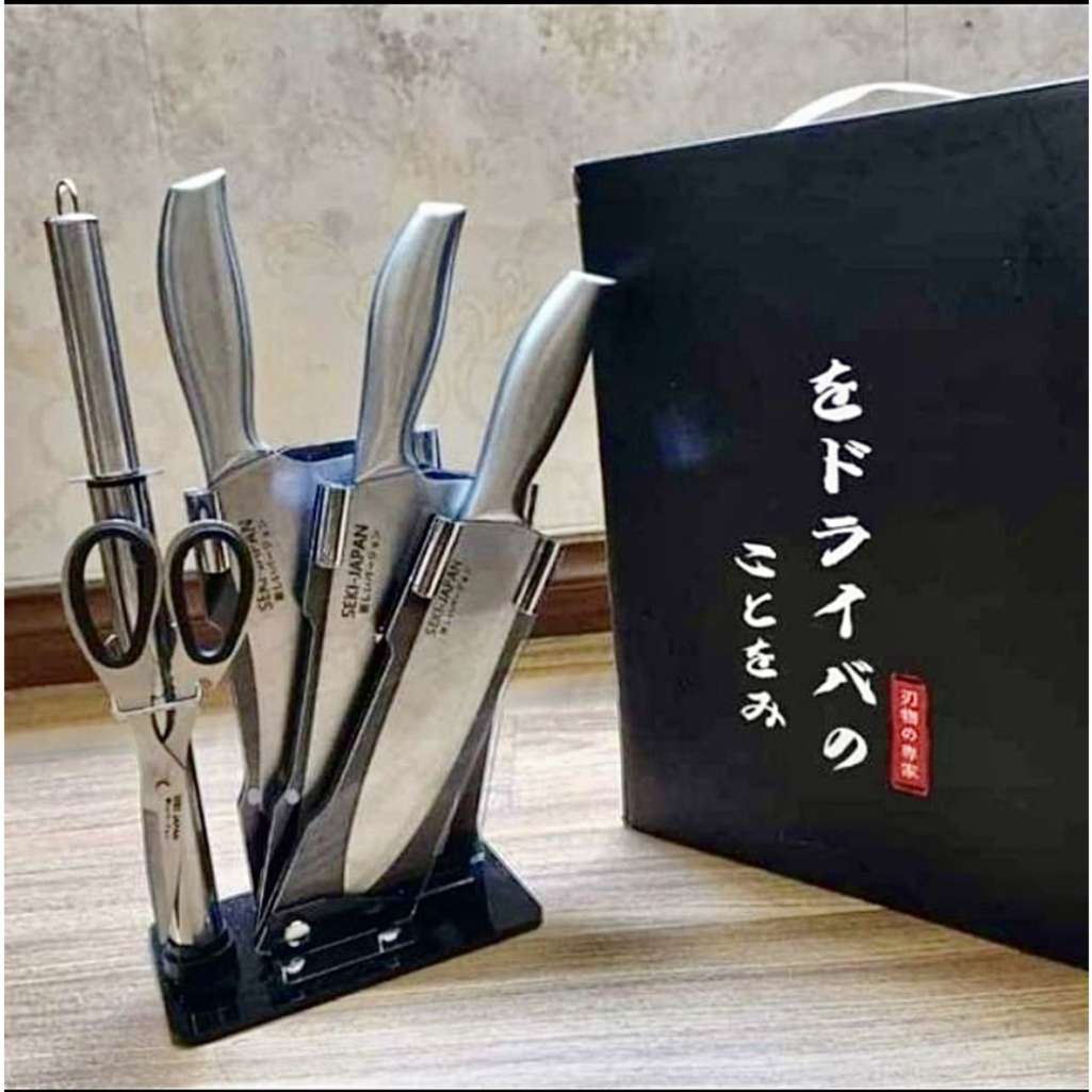 Bộ dao Nhật Bản 6 món ASAKH SK5  - Hàng chính hãng