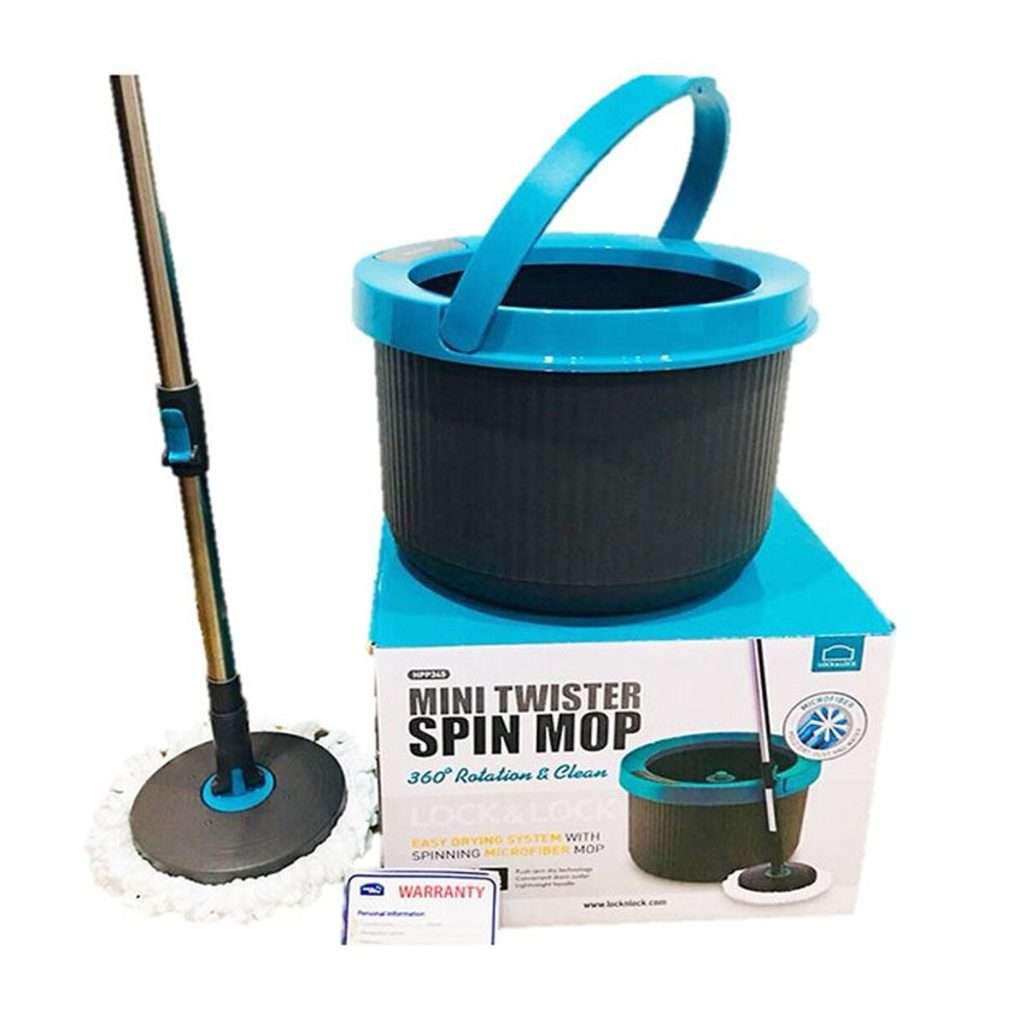 Bộ lau nhà Lock & Lock Mini Twister Spin Mop HPP345 - Hàng chính hãng