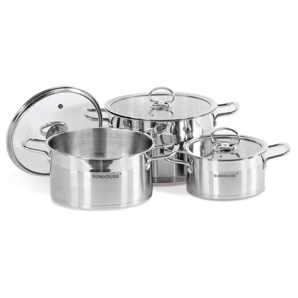 Bộ nồi Sunhouse mama SH784 - Hàng chính hãng
