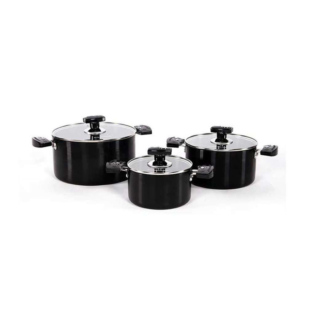 Bộ nồi Anod Sunhouse SH8937 - Hàng chính hãng