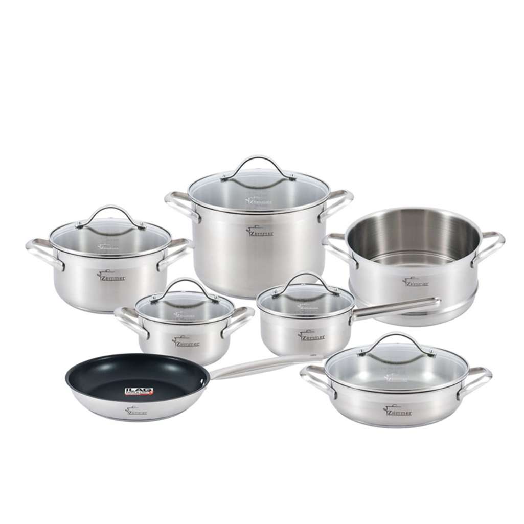 Bộ nồi chảo 7 món Zemmer ZMCS7S - Hàng chính hãng
