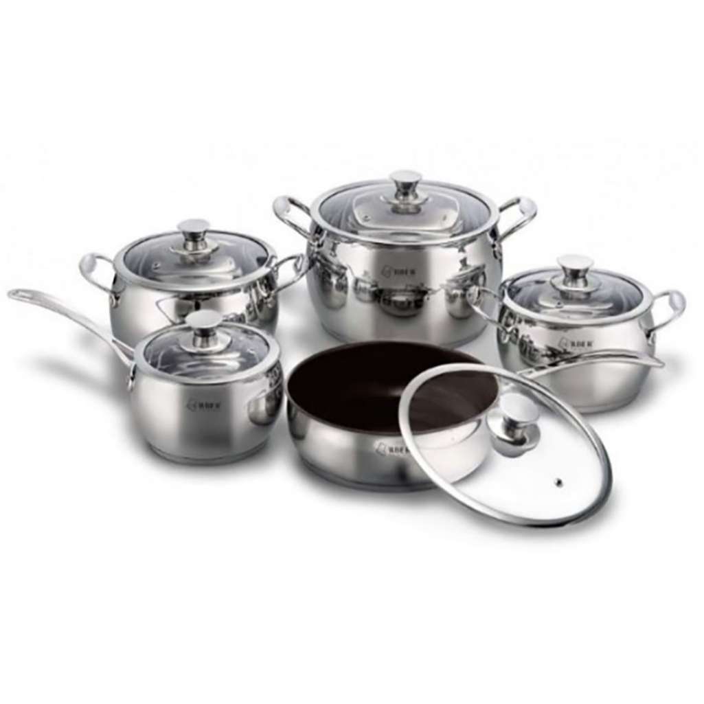 Bộ nồi inox Arber AB06CC - Hàng chính hãng