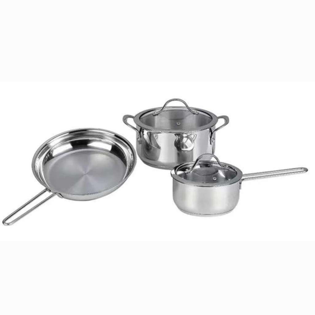 Bộ nồi inox cao cấp 3 món Kaff KF-ST05304 - Hàng chính hãng
