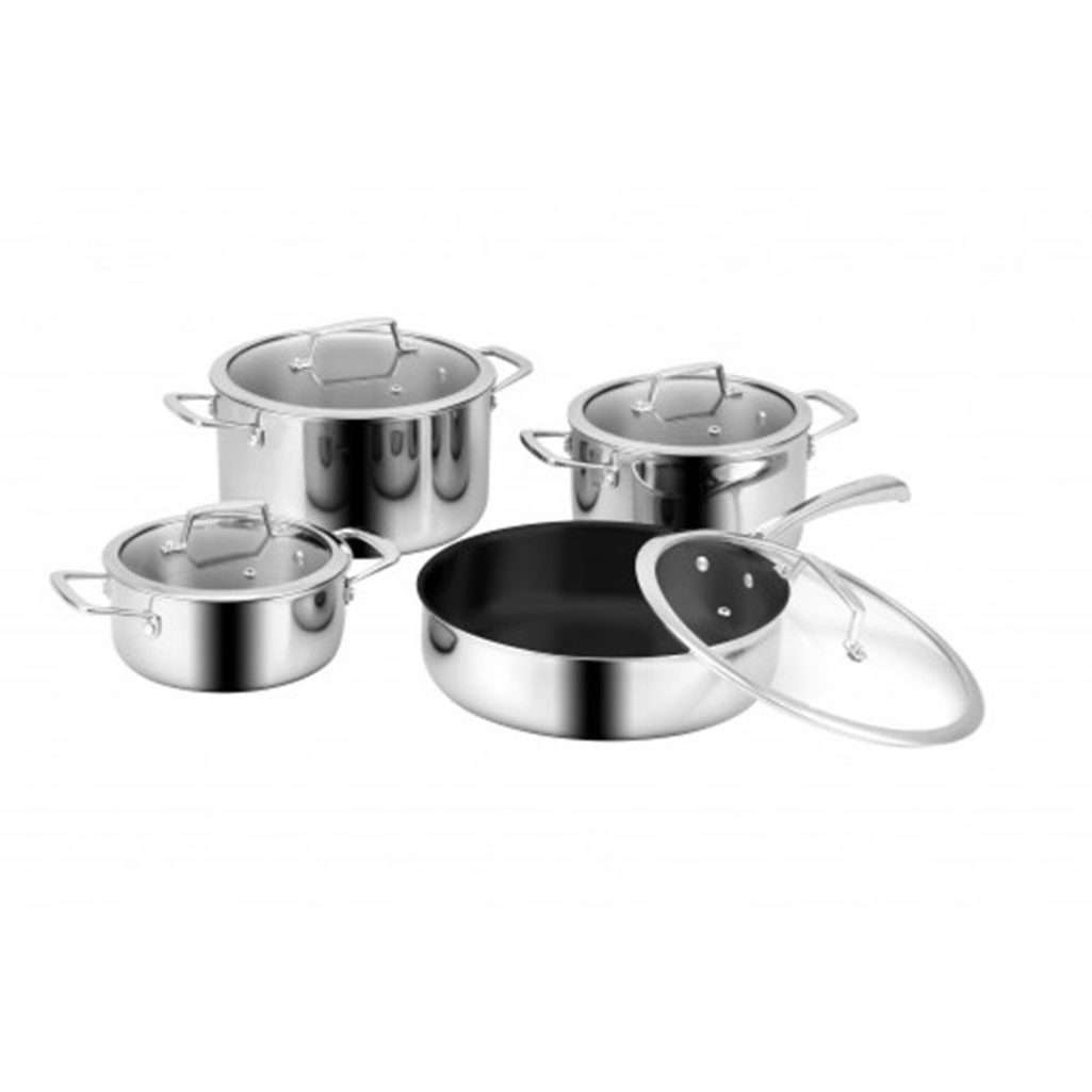 Bộ nồi inox Eurosun MC1801 – Luxury - Hàng chính hãng