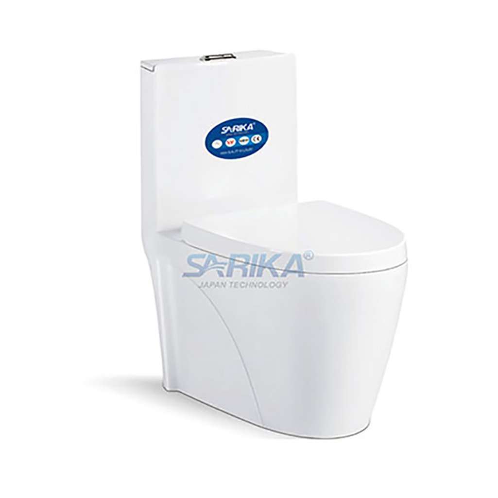 Bồn cầu liền khối Sarika SR-007 - Hàng chính hãng