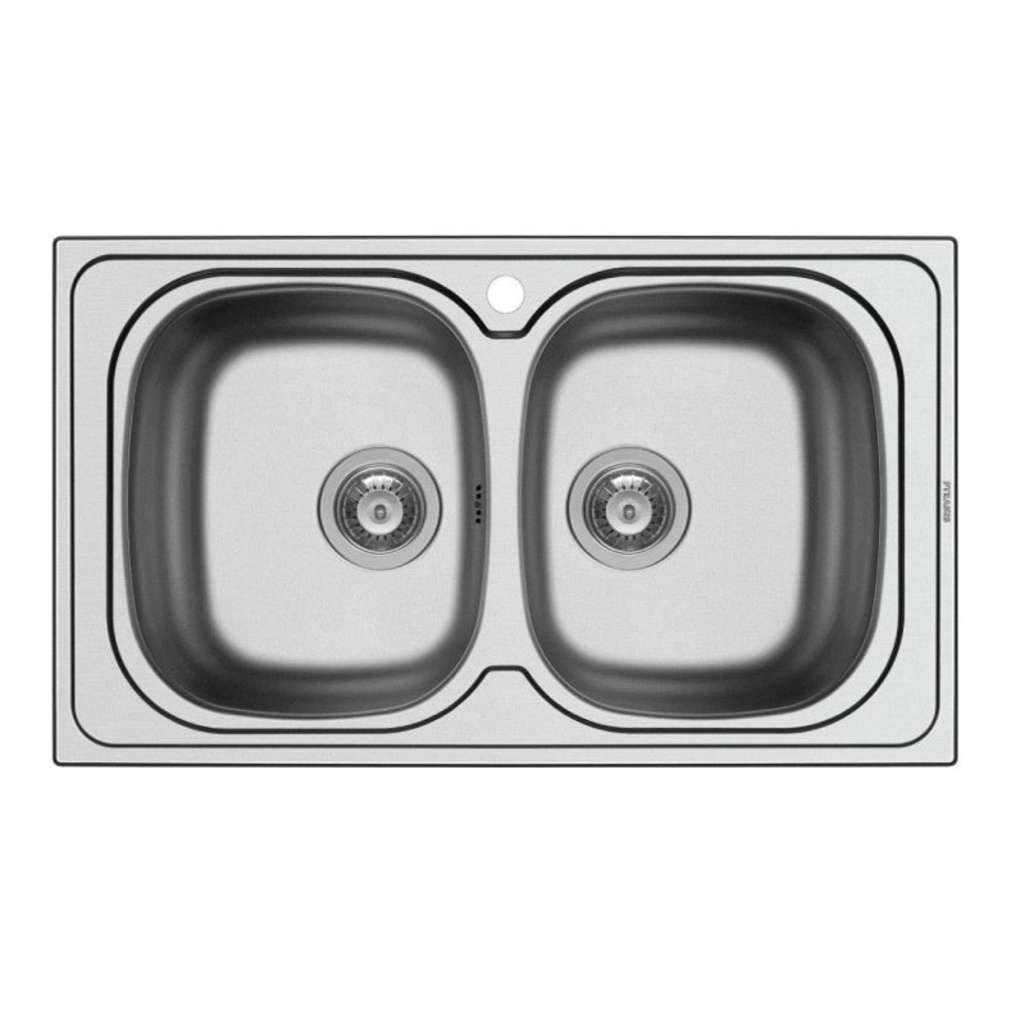 Bồn rửa chén inox Hafele Claudius HS-SD7744 565.86.381 - Hàng chính hãng