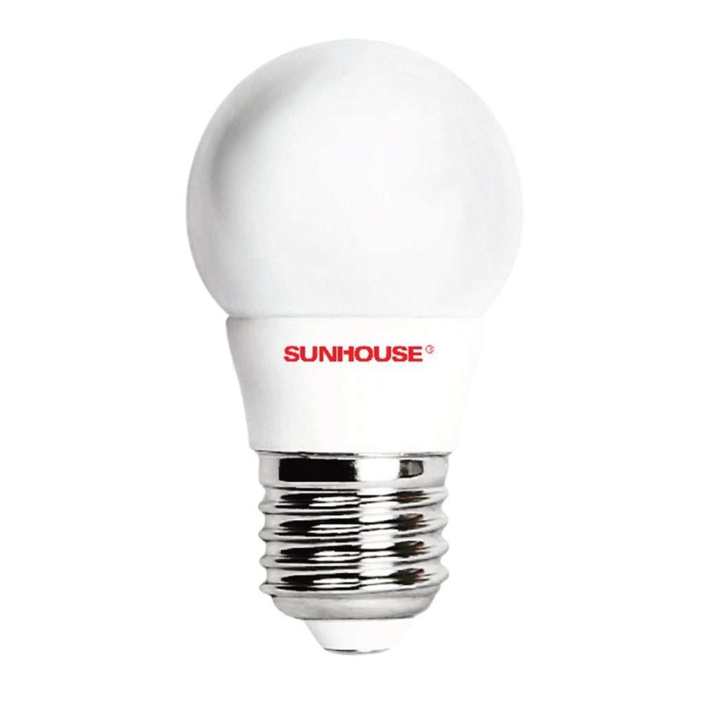 Bóng đèn Led thân gốm Sunhouse SHE-LEDA50CC-3W - Hàng chính hãng