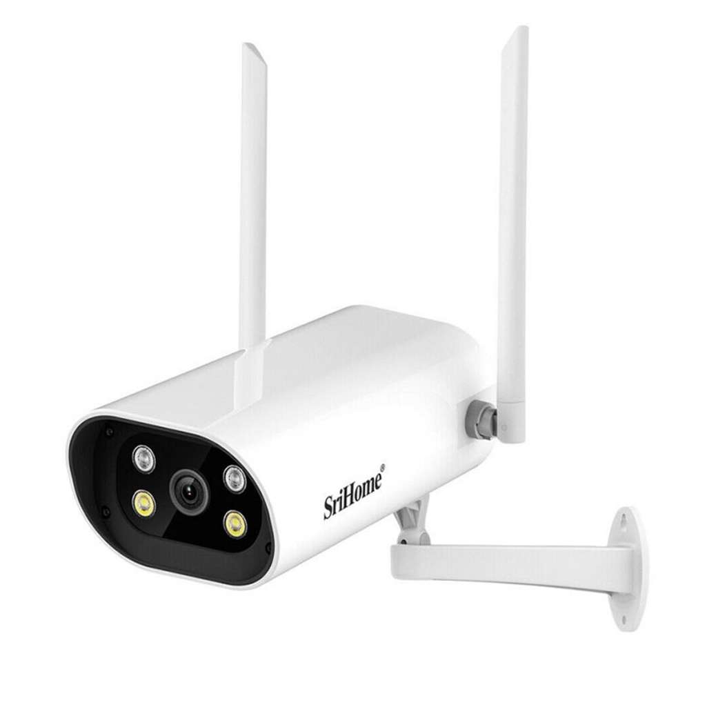 Camera wifi ngoài trời Srihome SH037 - Hàng chính hãng