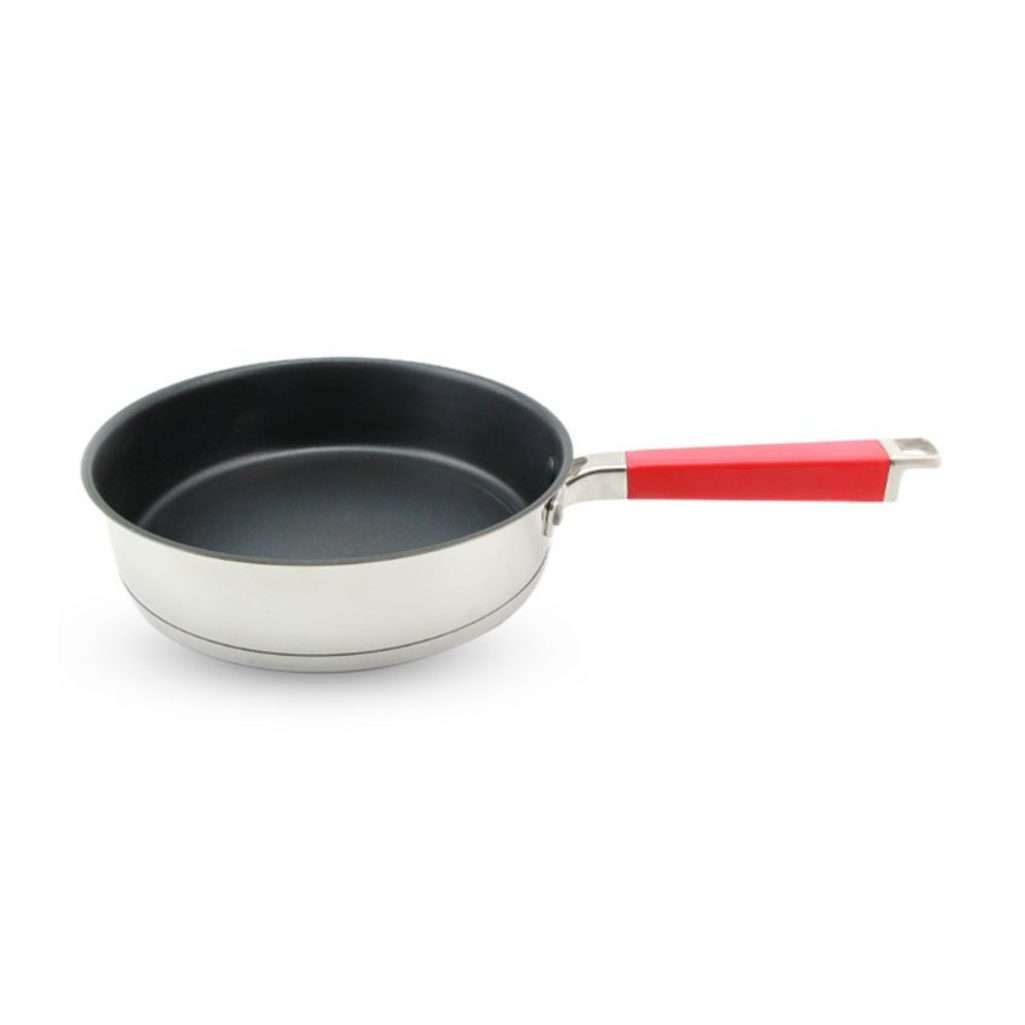 Chảo chống dính inox 304 Red Velvet 26cm Elmich EL3251 - Hàng chính hãng