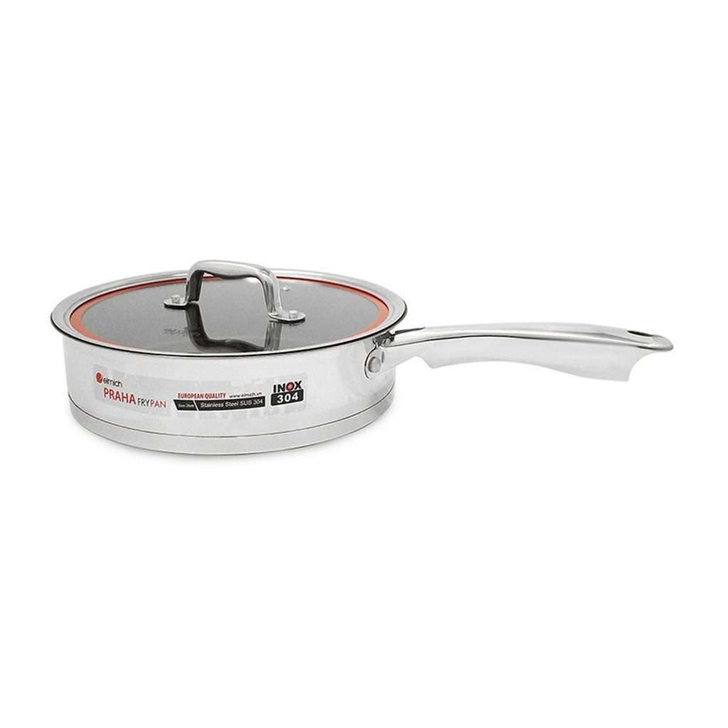 Chảo chống dính inox Praha 26cm Elmich EL3136  - Hàng chính hãng