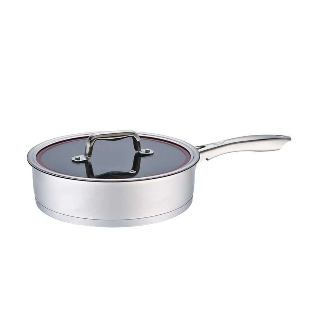Chảo chống dính inox Praha 28cm Elmich EL3137 - Hàng chính hãng