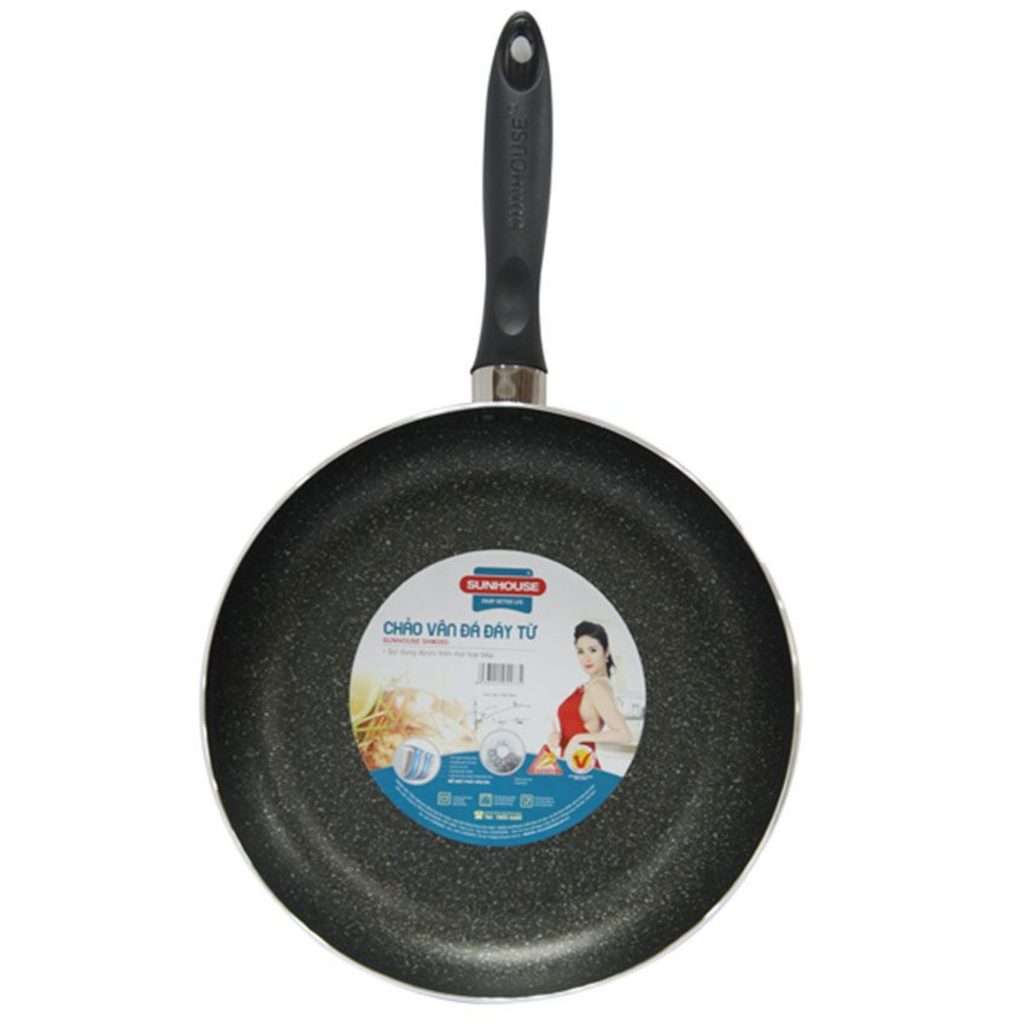 Chảo vân đá đáy từ Sunhouse SHM28D - Hàng chính hãng