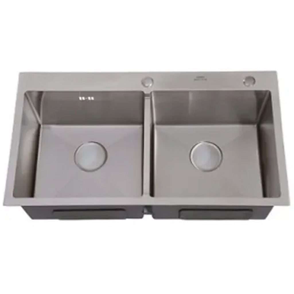 Chậu rửa bát hai hố Canzy CZ 8245KB - Hàng chính hãng