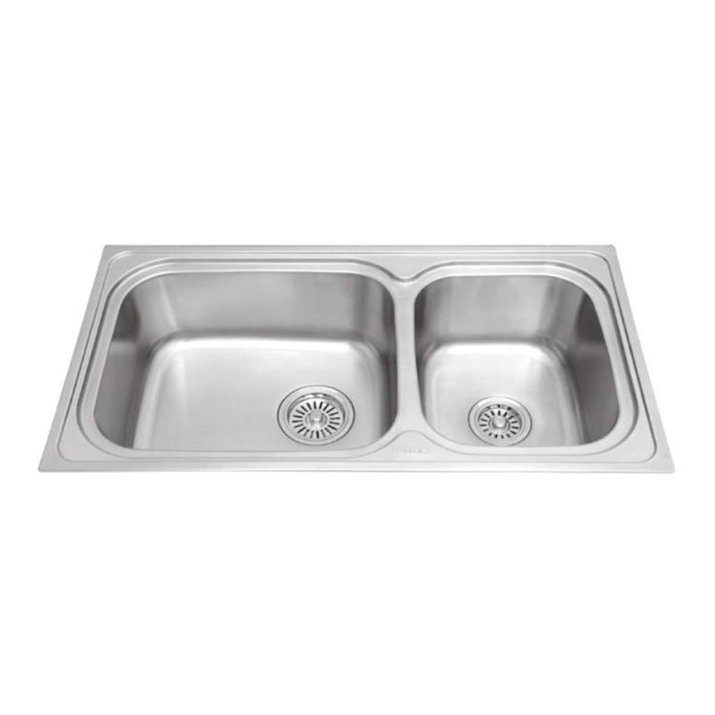 Chậu rửa chén 2 ngăn Malloca MS-2025 - Hàng chính hãng
