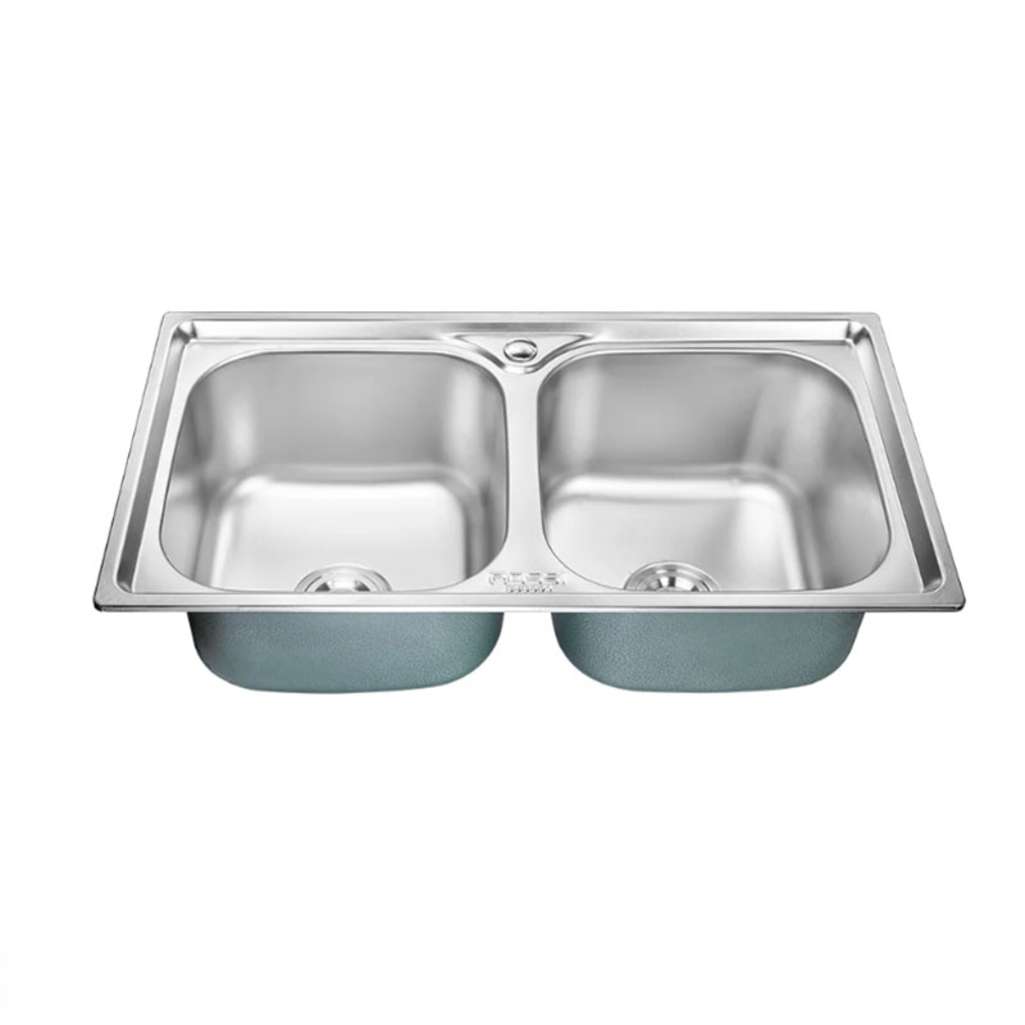 Chậu rửa inox đôi Rossi Elegant RE-320 - Hàng chính hãng