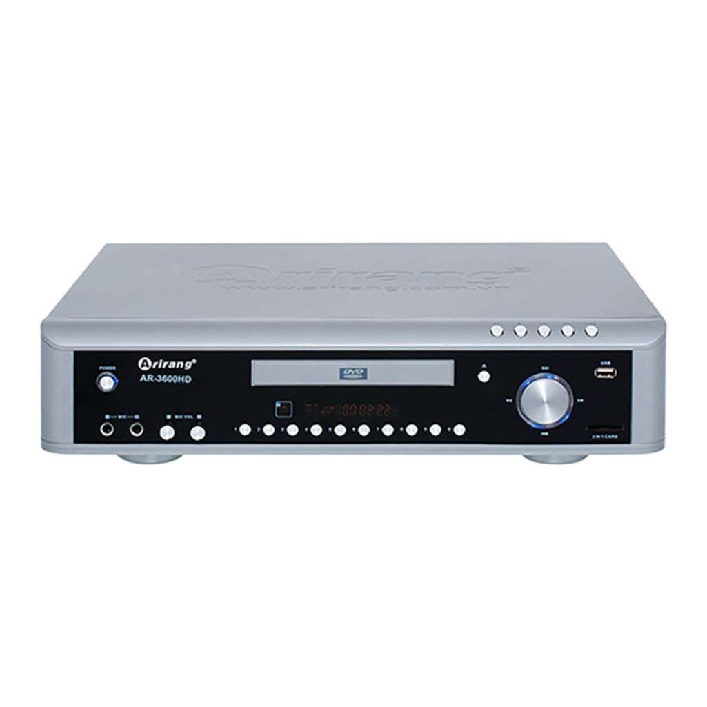 Đầu máy DVD karaoke Arirang AR-3600HD - Hàng chính hãng