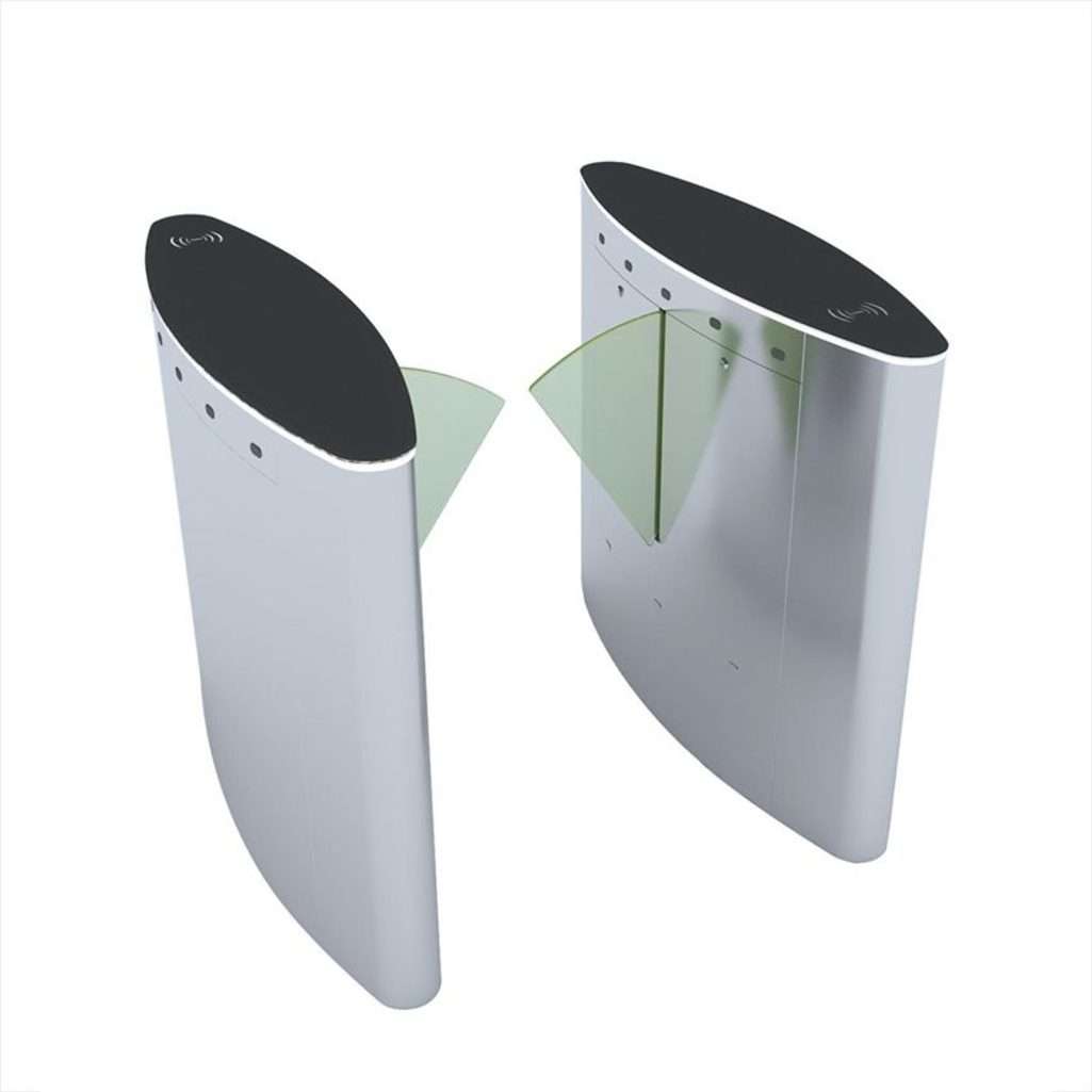 Hàng rào FlapBarrie bán tự động ZKTeco FBL 5000 - Hàng chính hãng