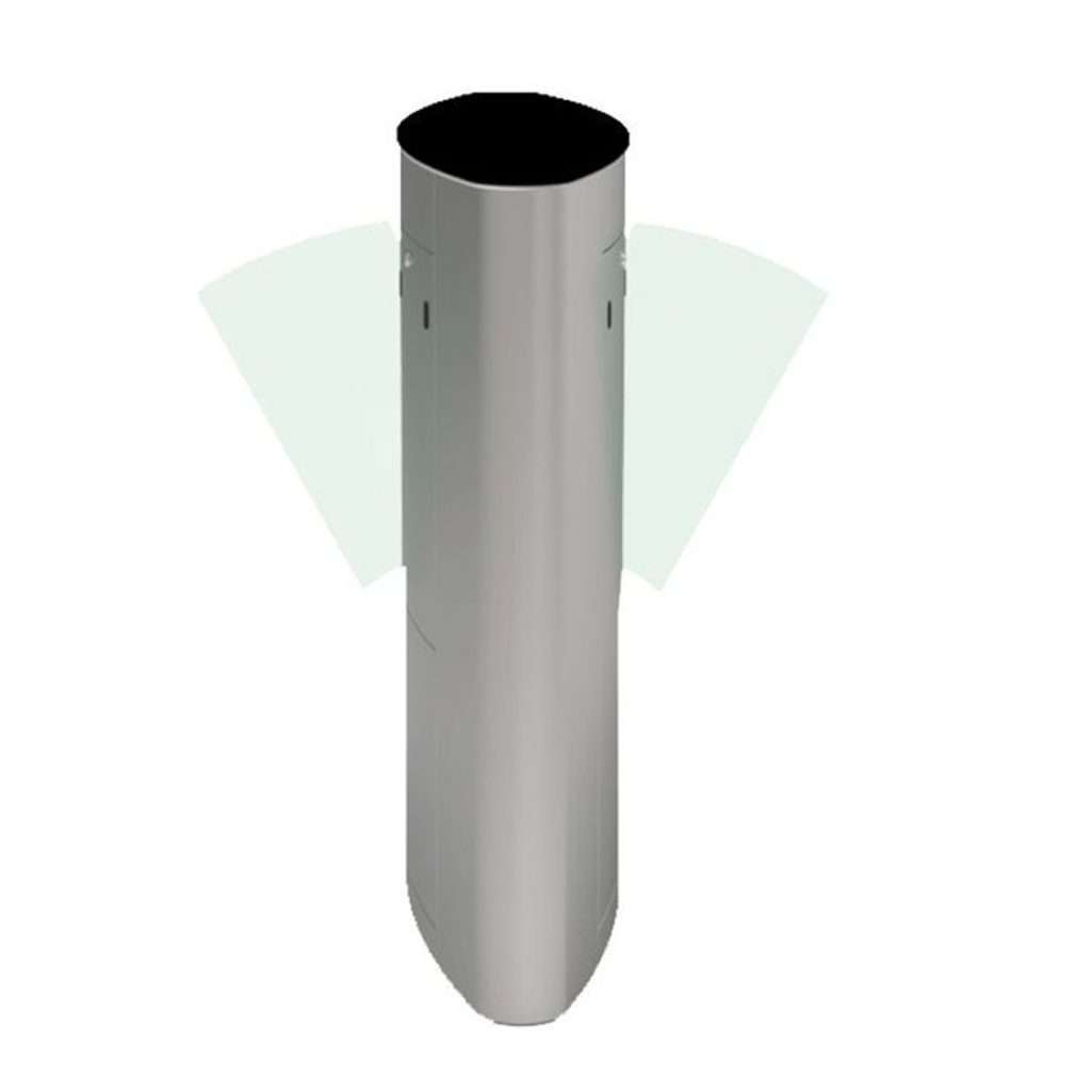 Hàng rào FlapBarrie bán tự động ZKTeco FBL 5200 - Hàng chính hãng