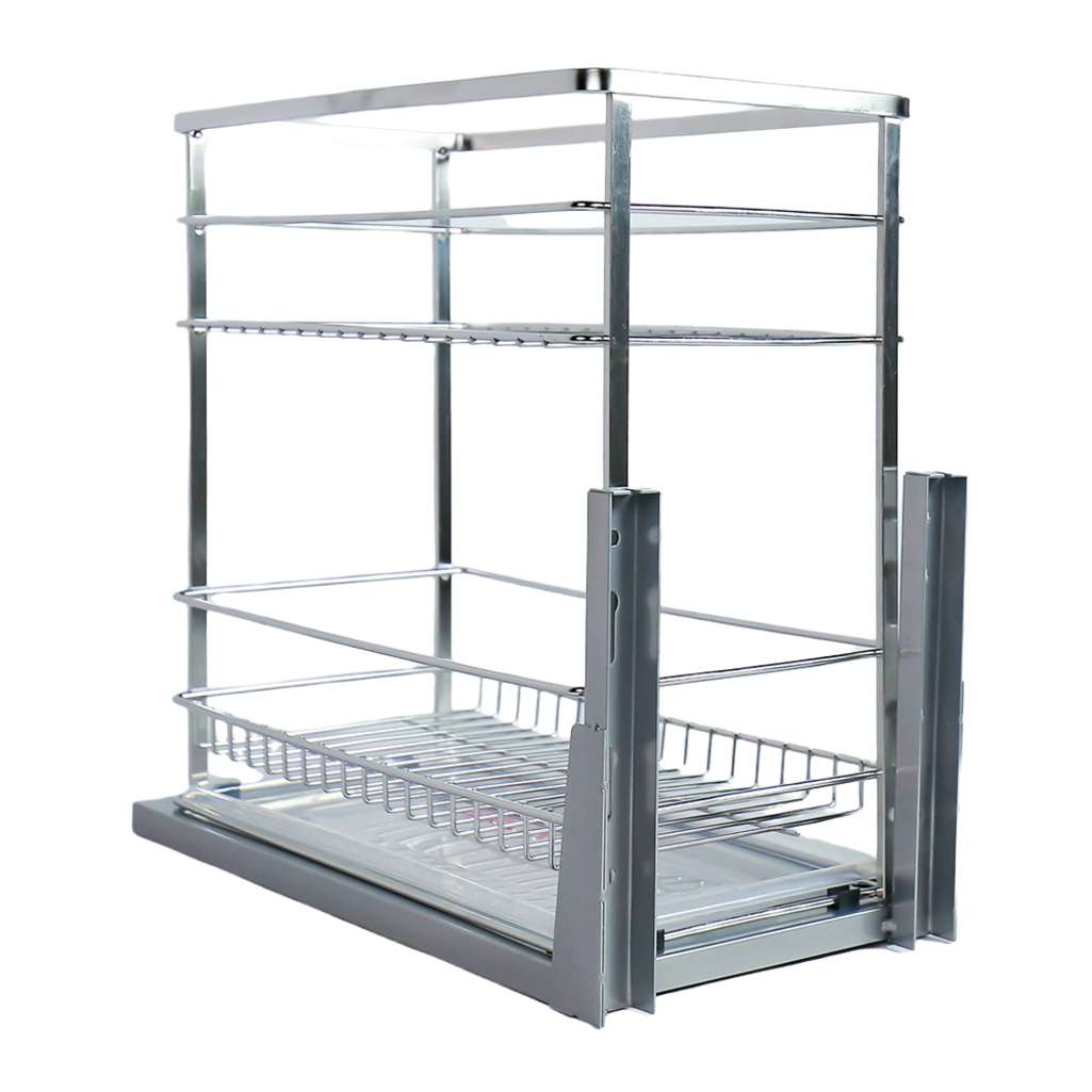 Kệ gia vị nan dẹt Inox Gerari DV.300 - Hàng chính hãng