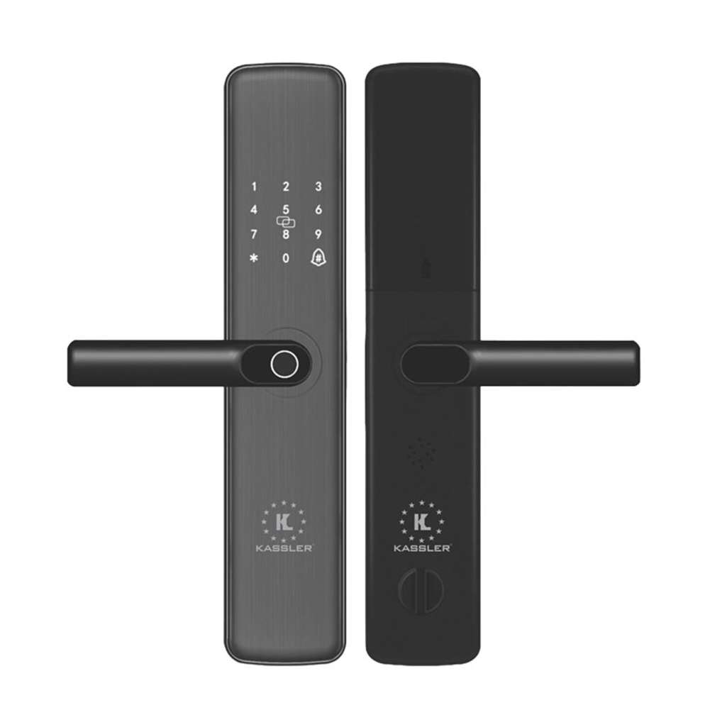 Khóa vân tay Kassler KL-555 Black App Wifi - Hàng chính hãng