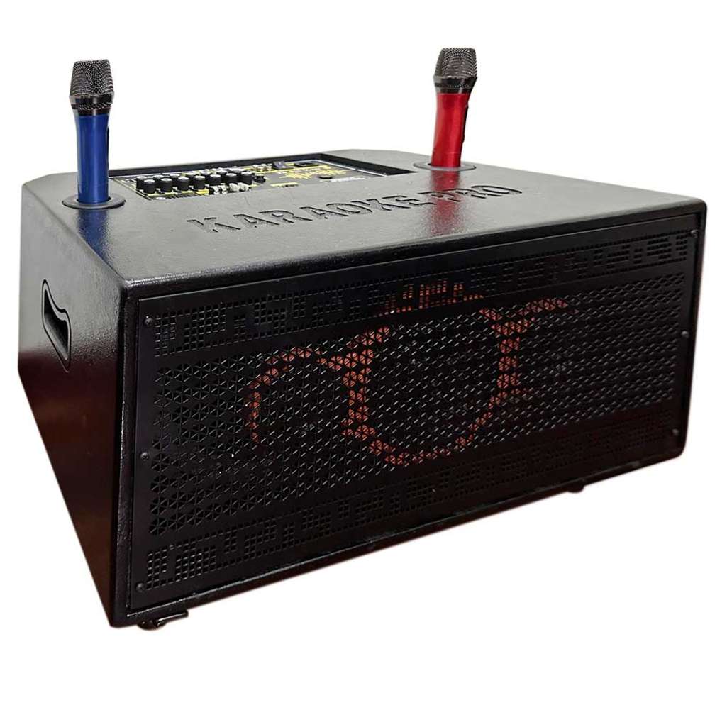 Loa xách tay bass đôi 25cm Karaoke Pro Audio V216HQ - Hàng chính hãng