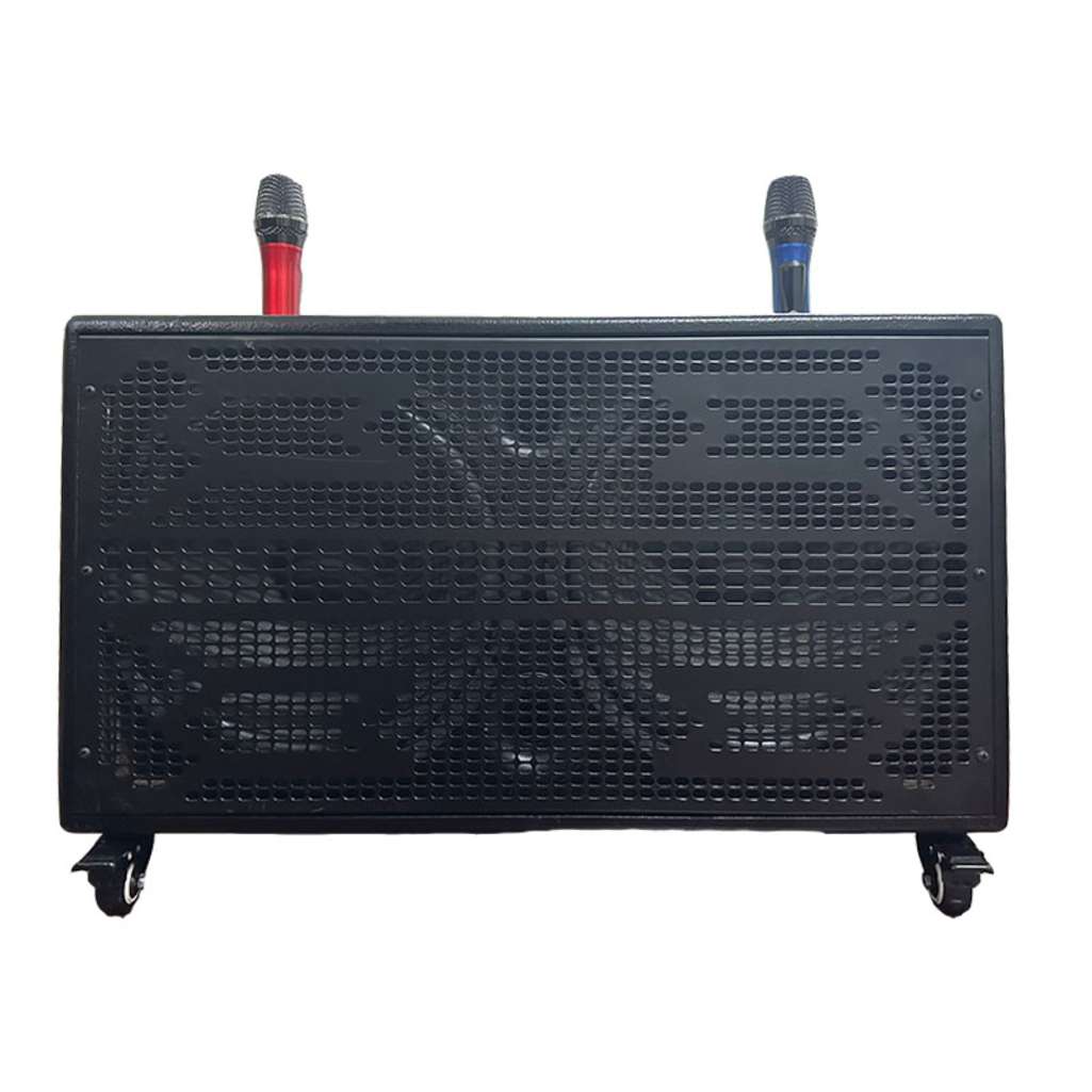 Loa xách tay bass đôi 30cm Karaoke Pro Audio DSP21 - Hàng chính hãng