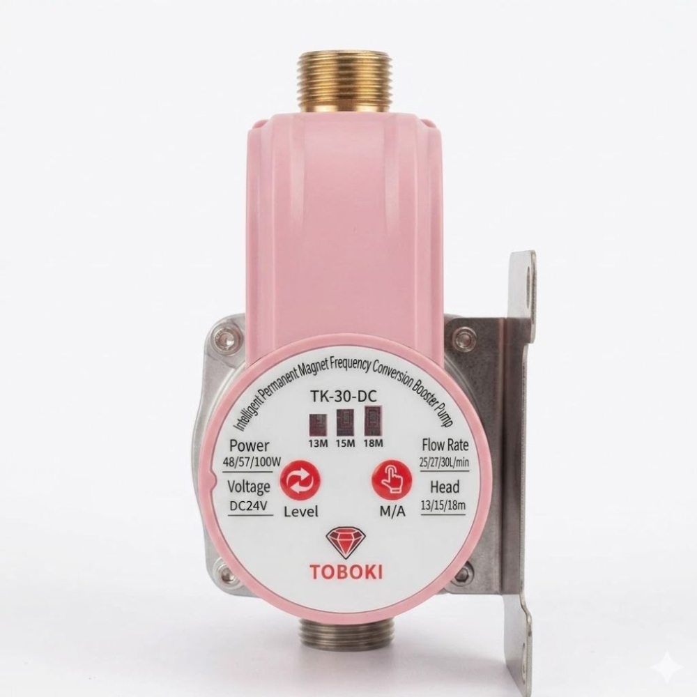 Máy bơm tăng áp mini Toboki TK-30-DC - Hàng chính hãng
