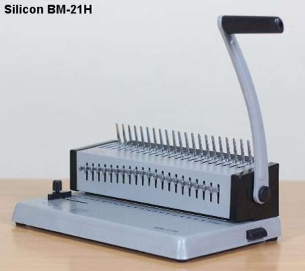 Máy đóng sách Silicon BM-21H - Hàng chính hãng