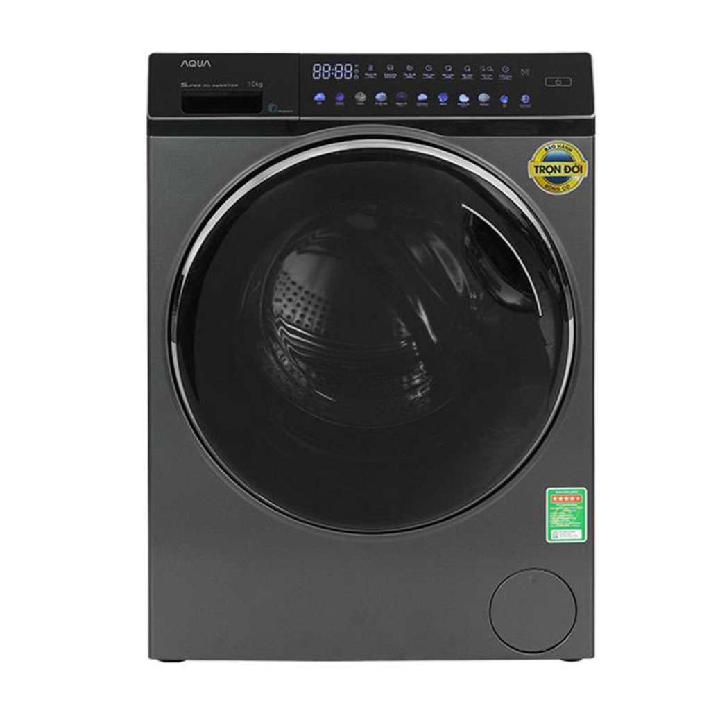 Máy giặt Inverter 10 kg Aqua AQD-DW1000J.BK  - Hàng chính hãng