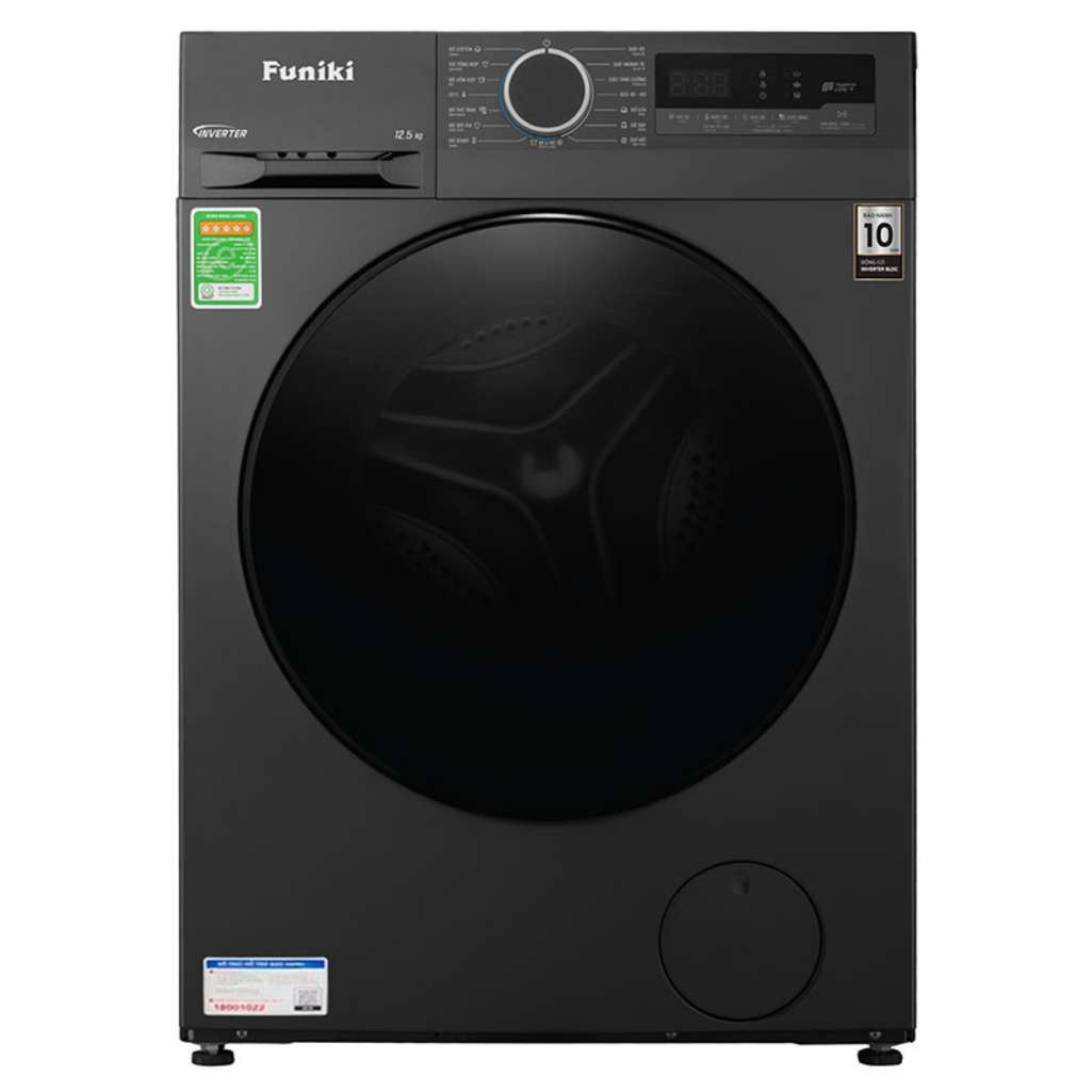 Máy giặt Inverter 12.5kg Funiki HWM-F8125ADG - Hàng chính hãng