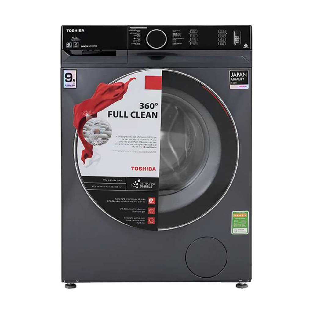 Máy giặt Inverter 9.5 Kg Toshiba TW-BK105G4V(MG) - Hàng chính hãng